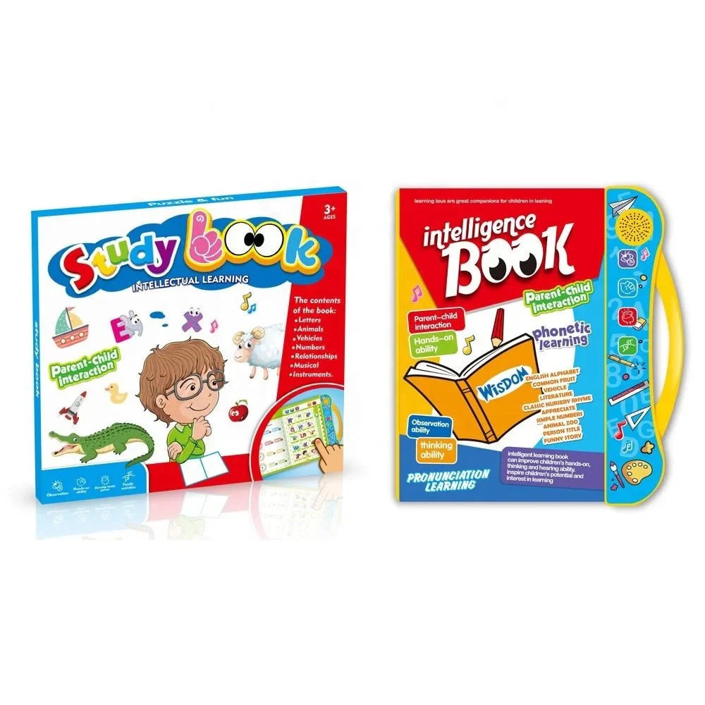 Kids Early Learning Educational Toy Book | Interactive Intelligence Learning for Toddlers & Children